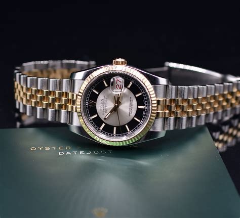 ROLEX DATEJUST TUXEDO DIAL REF 116233 FULL SET Romain Réa