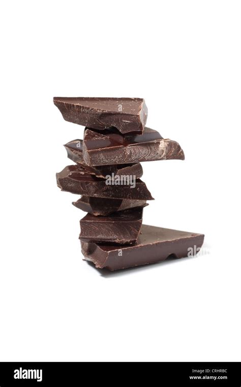 Stack Of Chocolate Stock Photo Alamy