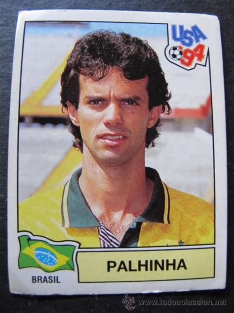 Cromo Pegatina Palhinha Brasil Mundial USA 94 Coleccion Panini N 104