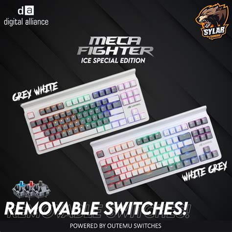 Jual Digital Alliance Meca Fighter Ice TKL SE Mechanical Gaming