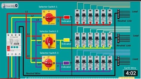 3 phase Change over switch connection | Switch, Connection ...