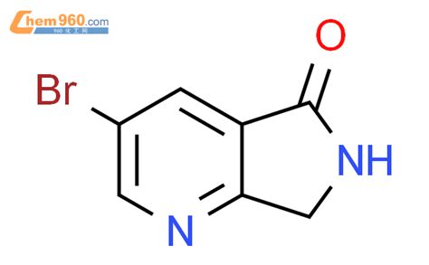 3 溴 6 7 二氢 5H 吡咯并 3 4 b 吡啶 5 酮CAS号1211589 13 7 960化工网