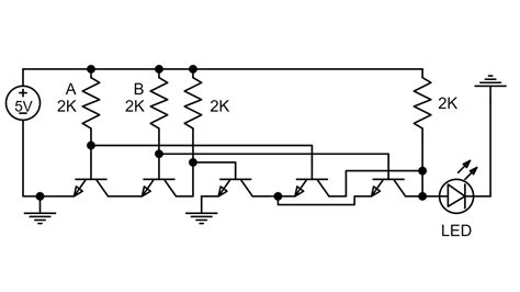 XNOR Gate, Exclusive NOR Gate | Built Using Transistors