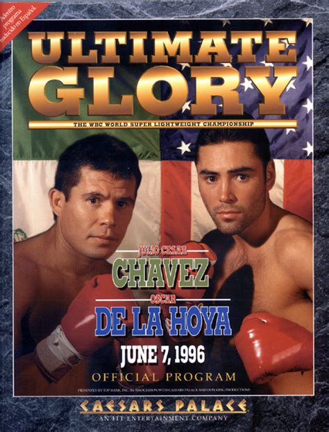 Julio Cesar Chavez vs. Oscar De La Hoya (1st meeting) - BoxRec