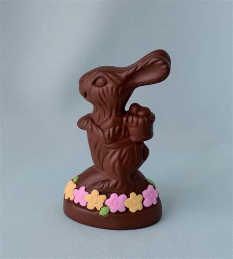 Amazon Ceramic Chocolate Bunny Easter Decoration Handmade