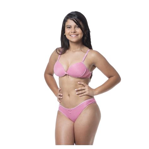 Kit 5 conjuntos Infantil Juvenil Menina Moça Lingerie Corações