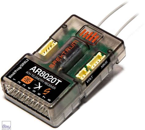 Spektrum Ar T Kanal Dsm X Telemetrie Empf Nger Bay Tec Modelltechnik