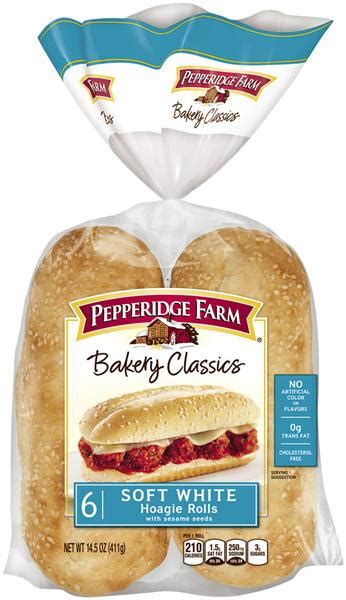 Pepperidge Farm Classic Soft Hoagie Rolls With Sesame Seeds Count