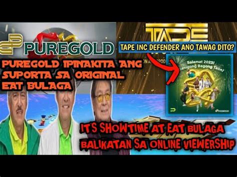 Eat Bulaga At It S Showtime Balikatan Sa Online Viewership Puregold