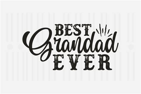 Best Grandad Everfathers Day Svg Graphic By Svg Box · Creative Fabrica