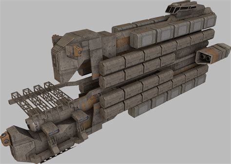 3D asset Cargo Freighter | CGTrader