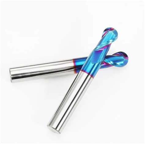 Hrc Ball Nose Cutter Carbide Ball Nose End Mill For Cnc Machine