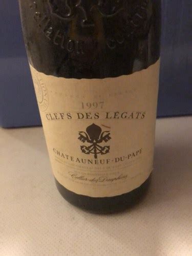 1990 Clefs Des Legats Chateauneuf Du Pape Vivino US