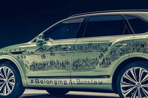 เผยโฉม BELONGING BENTAYGA ศลปะสรางสรรคบนอครยนตรกรรม