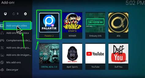 Cómo instalar el Addon Palantir 2 en Kodi 2024 Addons