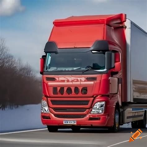 Lorry With Driver Logistics Recruitment Logo On Craiyon