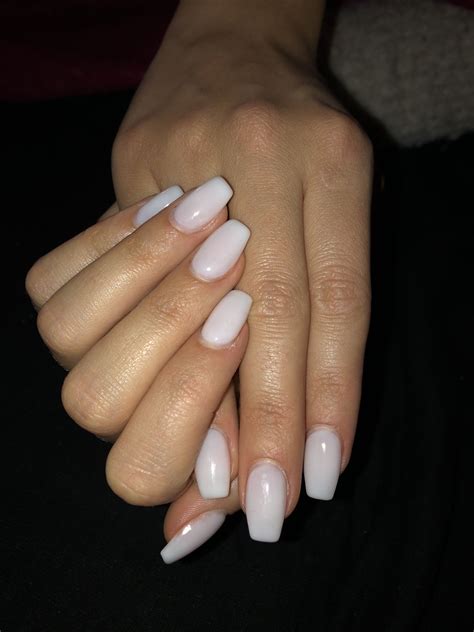 Natural White Gel Nailart Nailart Gel Gellook White Nageldesign