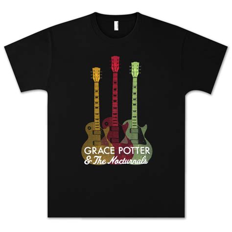 Grace Potter & The Nocturnals Guitar T-Shirt | Shop the Grace Potter ...