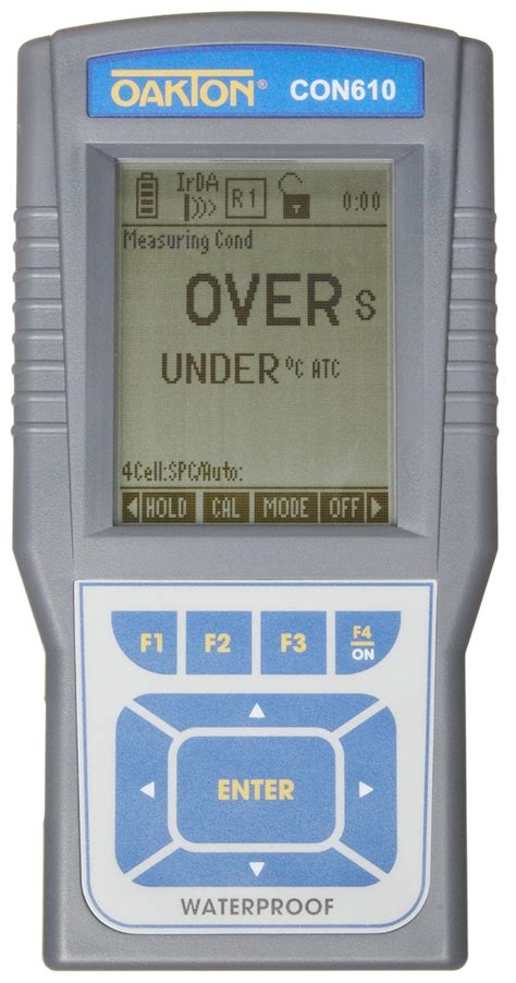 Oakton Waterproof Portable Con 610 Conductivity Meter Amazonca