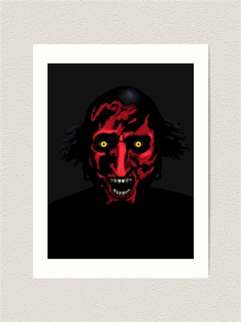 "Demon from Insidious" Art Print by garycadima | Redbubble