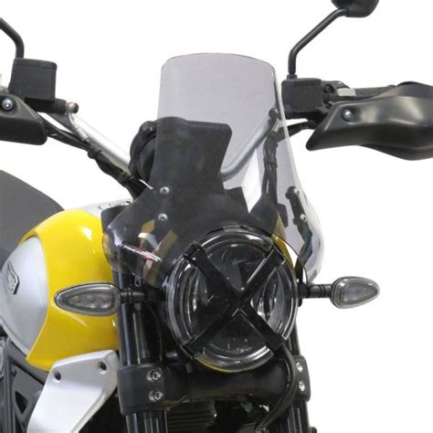 Cupolino PowerBronze Naked Fume Chiaro Alto Ducati Scrambler 800