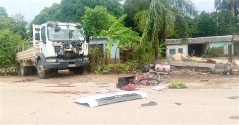 Dos Heridos En Accidente Entre Un Camión Y Un Ciclista En Mayarí