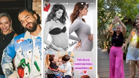 Carmen Villalobos Maluma Lina Tejeiro Y Otros Famosos Celebraron El Día De La Madre Con