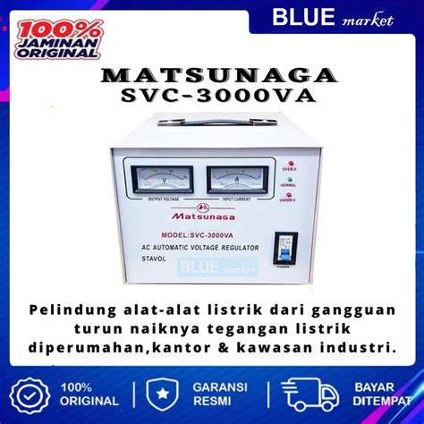 Jual Stavol Matsunaga Watt Stabilizer Matsunaga Watt