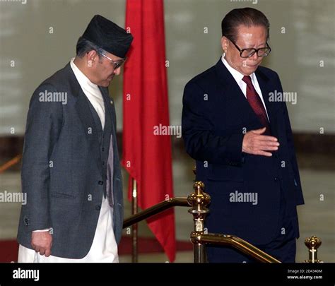 King birendra nepal state visit hi-res stock photography and images - Alamy