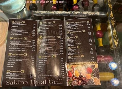 Online Menu of Sakina Halal Grill Restaurant, Washington, District of ...