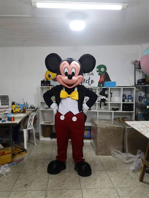 Disfraz de mascota de Mickey Mouse de calidad listo para Etsy España