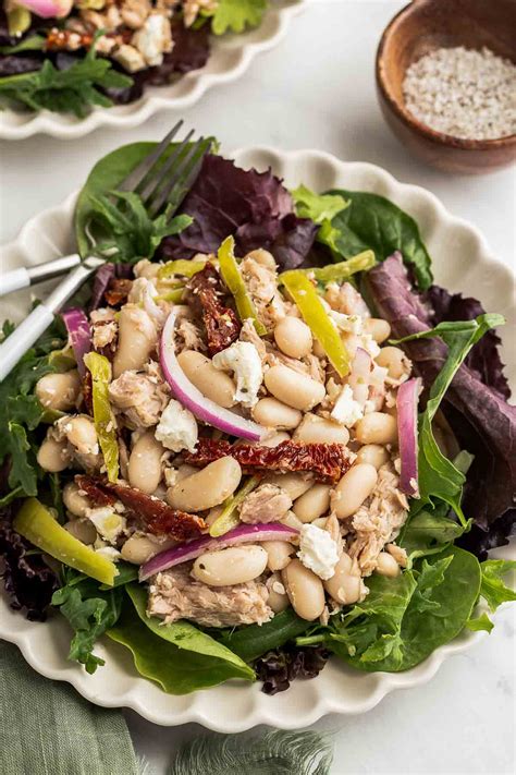 White Bean Tuna Salad Bean Recipes