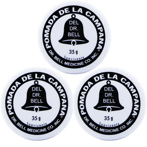 Pomada De La Campana 35g Dr Bells Pomade Skin Ointment 3 Pack