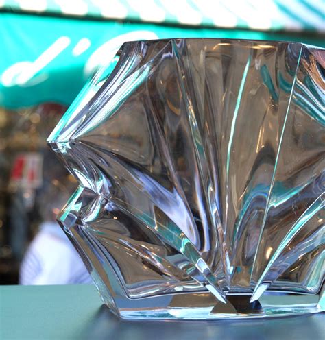 Exceptionnel Vase Cristal Baccarat Art D Co Georges Chevalier Galerie