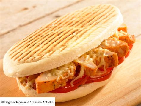 Panini Poulet Curry Recette Sur Cuisine Actuelle