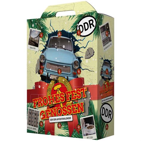 Ddr Ostalgie Adventskalender Frohes Fest Genossen Online Kaufen Im