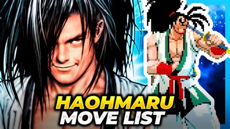 HAOHMARU MOVE LIST Capcom Vs SNK 2 Mark Of The Millenium 2001 CVS2