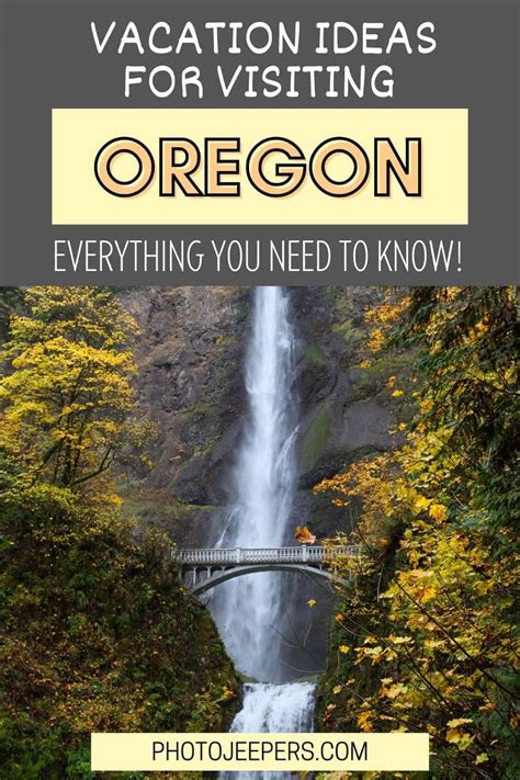 Oregon Vacation Ideas Photojeepers