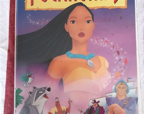 Pocahontas Vhs Masterpiece Collection 1996 Etsy