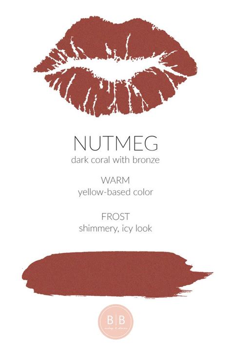 Nutmeg Lipsense Lipsense Colors Lipsense Cocoa Lipsense