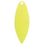 Willowleaf Spinner Blade Sz 3 1 2 CHARTREUSE