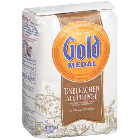 Gold Medal Unbleached All Purpose Flour 5 Lb