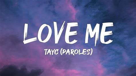 Tayc Love Me Paroles Lyrics Mix Emkal Soolking Maes Naps