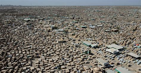 'Valley of Peace,' largest world cemetery in holy city of Najaf - Al ...