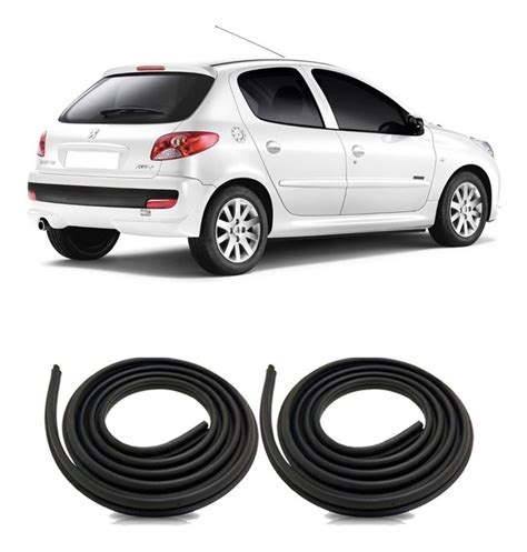 Kit Borrachas Portas Peugeot 206 206sw 207 4p 2pçs C Mercado Livre