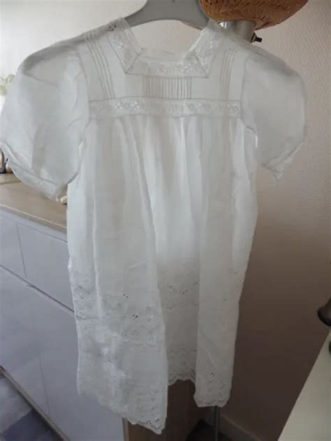 ANCIENNE ROBE DE Bapteme Ou Pour Poupees Anciennes EUR 35 00 PicClick FR