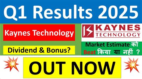 Kaynes Technology Q Results Kaynes Results Today Kaynes