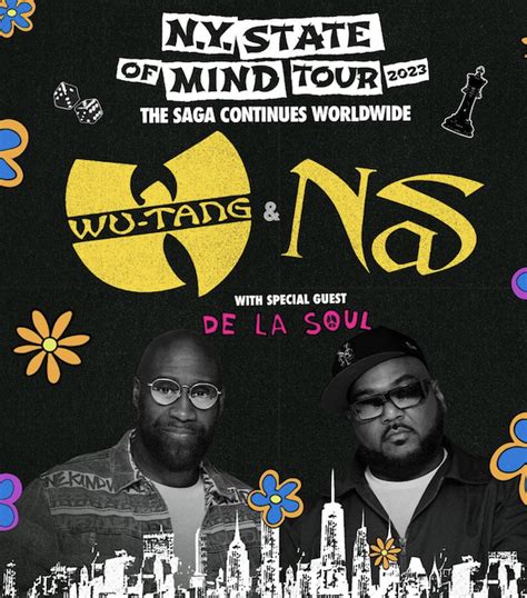 Rapstation De La Soul Joins Wu Tang Clan Nas On N Y State Of Mind Tour