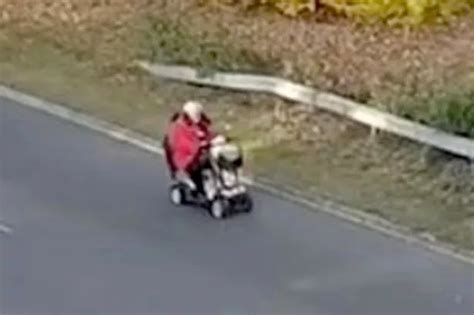 Pensioner Caught Riding Mobility Scooter On 70mph Dual Carriageway