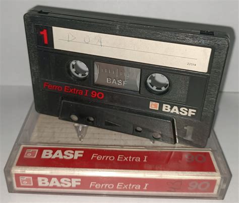 KASETA BASF FERRO EXTRA I 90 TYPE 1 NORMAL POSITION 1988 89 Sklep